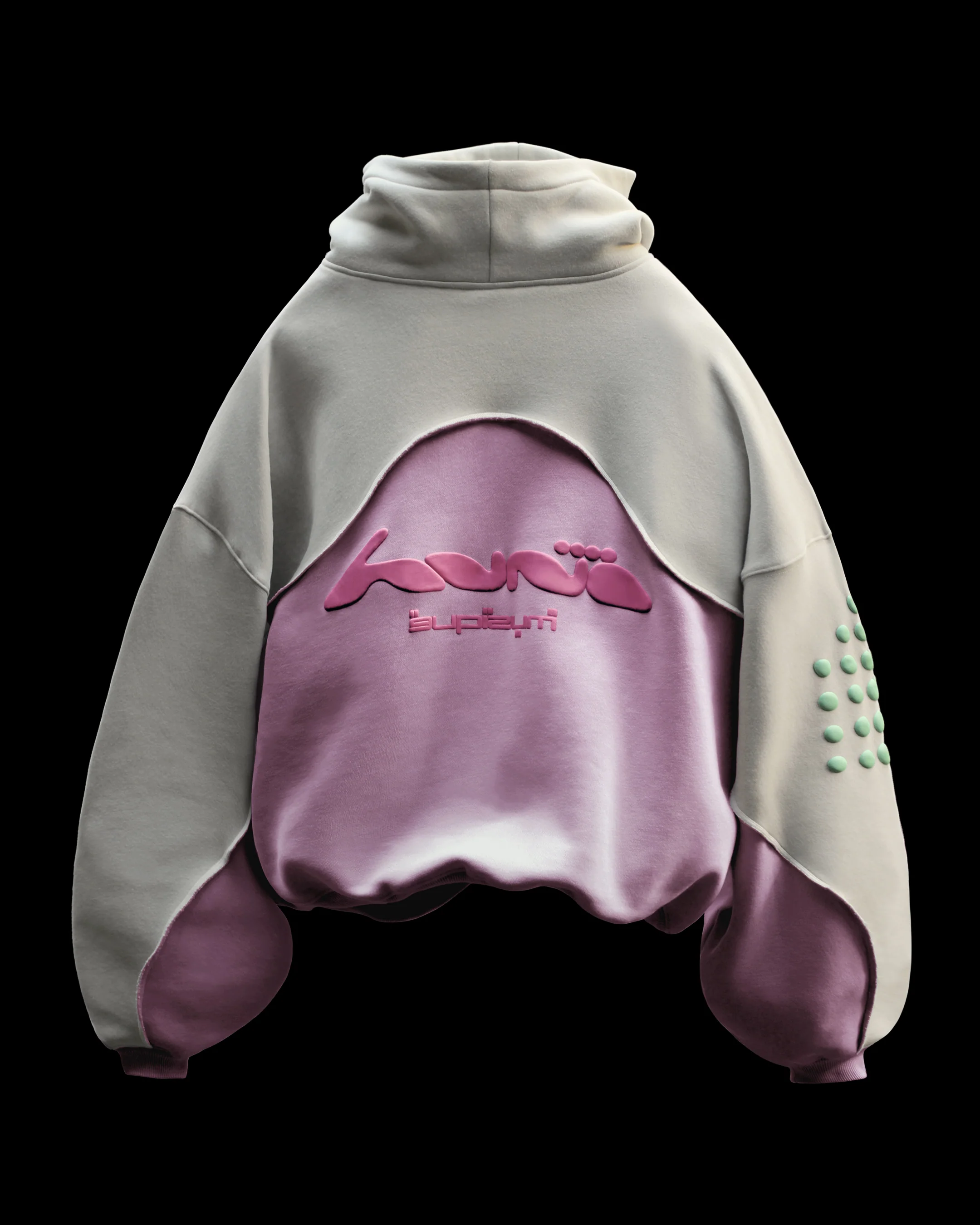 Huni Hoodie - Pink - Image 3